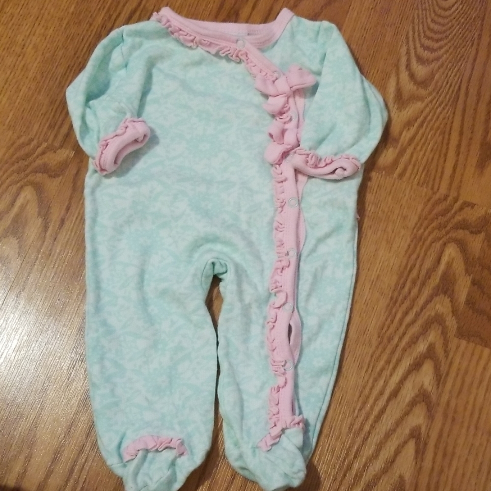 Baby Girl's Footed Onsie